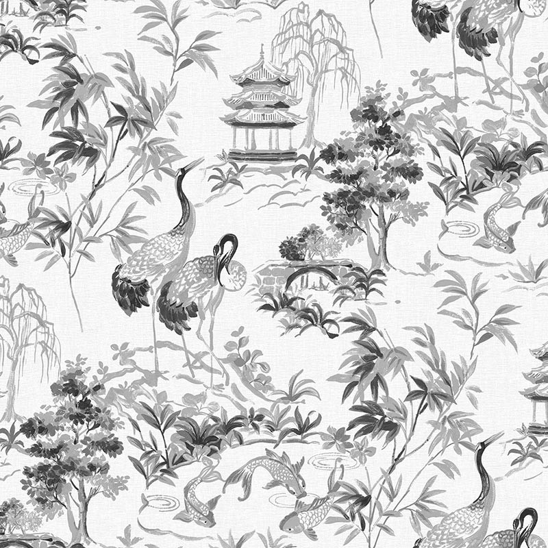Papel pintado Coordonne Forbidden City Ming Pagoda Nacre B00141