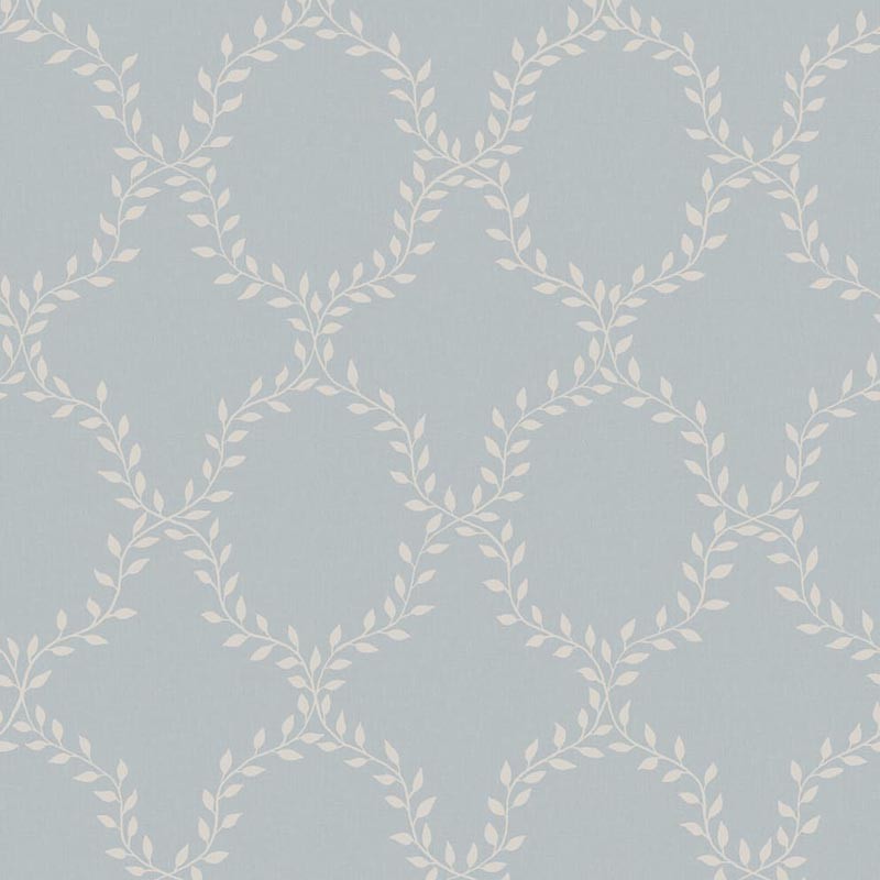 Papel pintado Sandberg Villa Dalarö II Wilma Misty Blue S10202