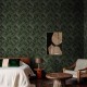 Papel pintado Coordonne Lattice Hexagonal Emerald B00562V