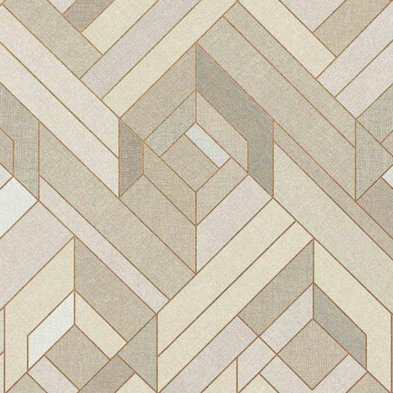 Papel pintado Coordonne Lattice Hexagonal Cotton B00561N