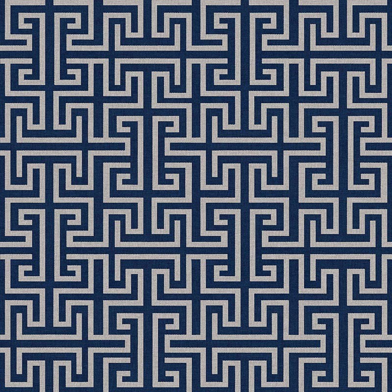 Papel pintado Coordonne Lattice Maze Navy B00553N