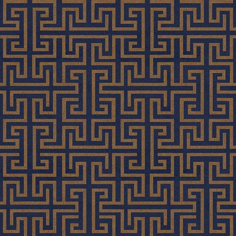 Papel pintado Coordonne Lattice Maze Ultramarine B00552V