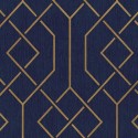 Lattice Trellis Ultramarine B00547V Papel Coordonné