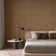 Papel pintado Coordonne Lattice Trellis Sand B00546N