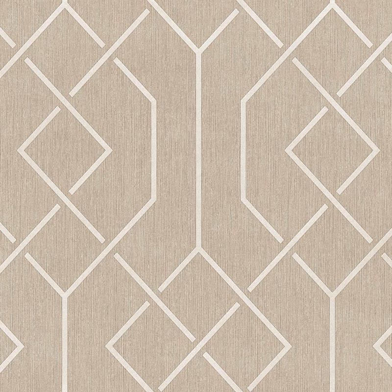 Papel pintado Coordonne Lattice Trellis Stone B00545N