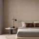 Papel pintado Coordonne Lattice Trellis Stone B00545N
