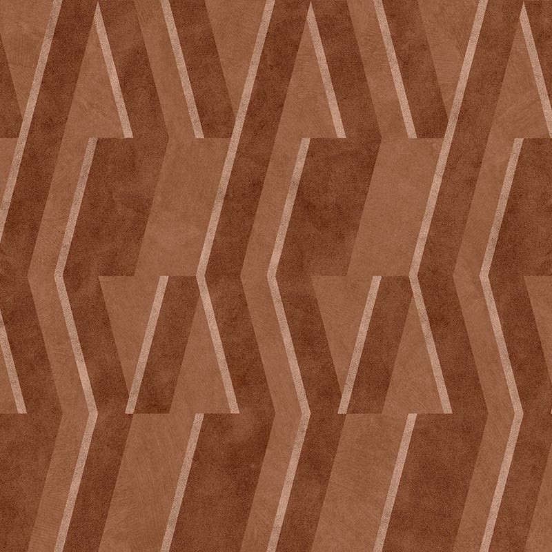 Papel pintado Coordonne Lattice Parallels Clay B00533N