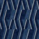 Papel pintado Coordonne Lattice  Parallels Ultramarine B00531V