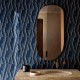 Papel pintado Coordonne Lattice  Parallels Ultramarine B00531V