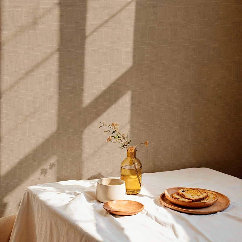Papel pintado Coordonne Lattice Fretwork Sand B00506N