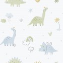 Enzo Dino 2570-6649 Papel infantil Colowall