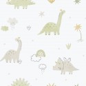 Enzo Dino 2570-6645 Papel infantil Colowall