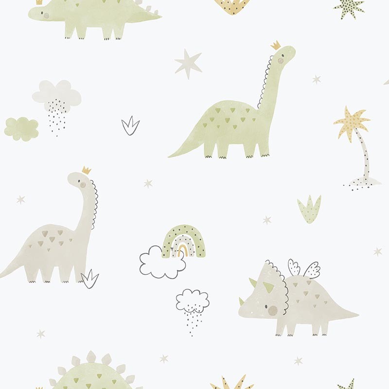 Papel pintado infantil Colowall Enzo Dino 2570-6645