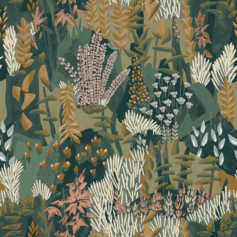 Papel pintado Casamance Jardin Félicia Erica 76570304