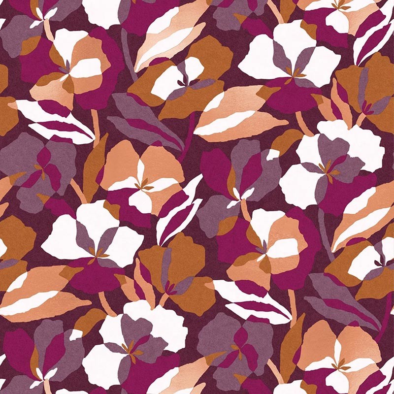 Papel pintado Casamance Jardin Félicia Amaryllis 76581018