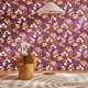 Papel pintado Casamance Jardin Félicia Amaryllis 76581018