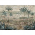 Berber Draa Palms Sage B00454_B Mural Coordonné