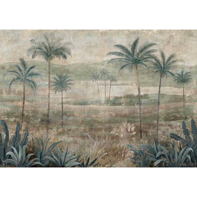 Mural Coordonne Berber Draa Palms Sage B00454_N
