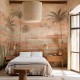 Mural Coordonne Berber Draa Palms Rose B00453_B