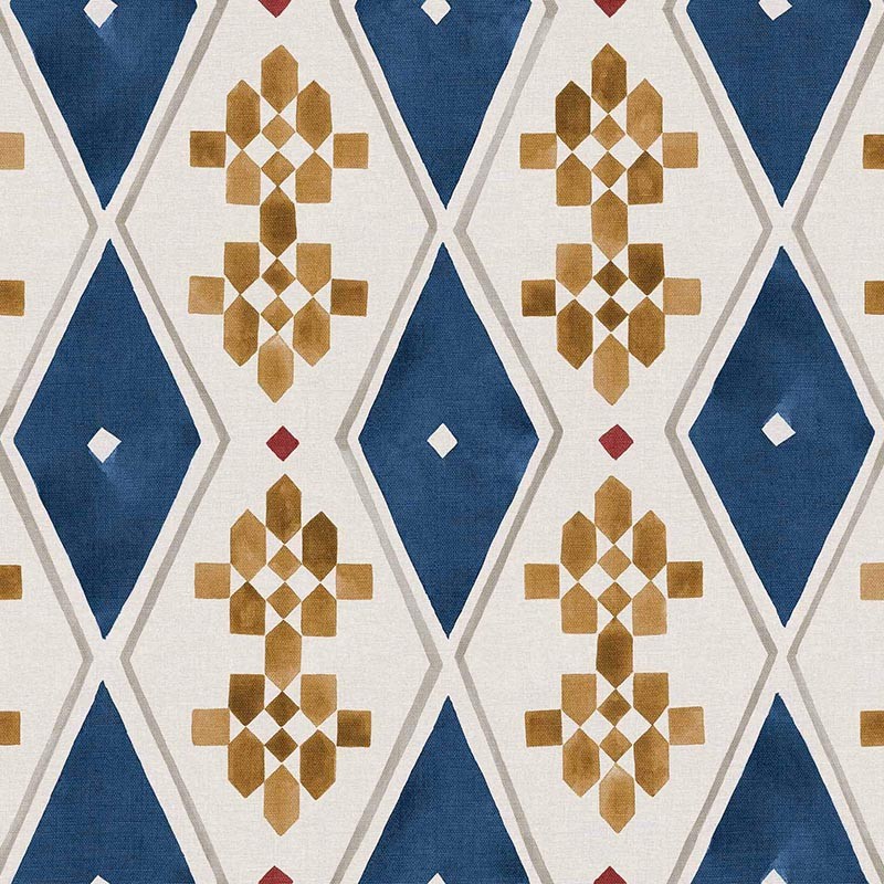 Papel pintado Coordonne Berber Beldi Rugs Ultramarine B00451_B