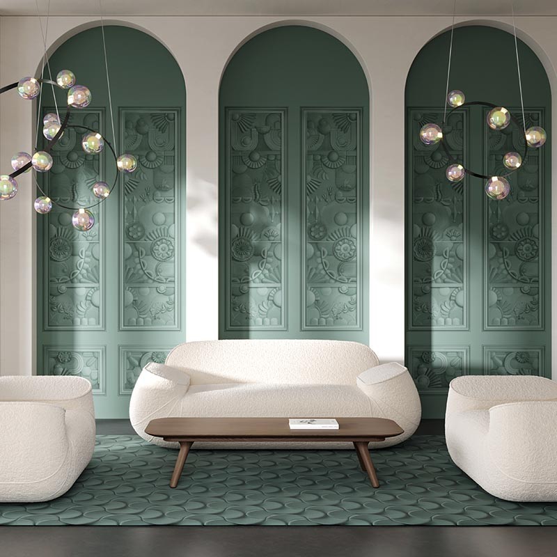 Panel decorativo Arte International Greenhouse Gathering Window MO5052