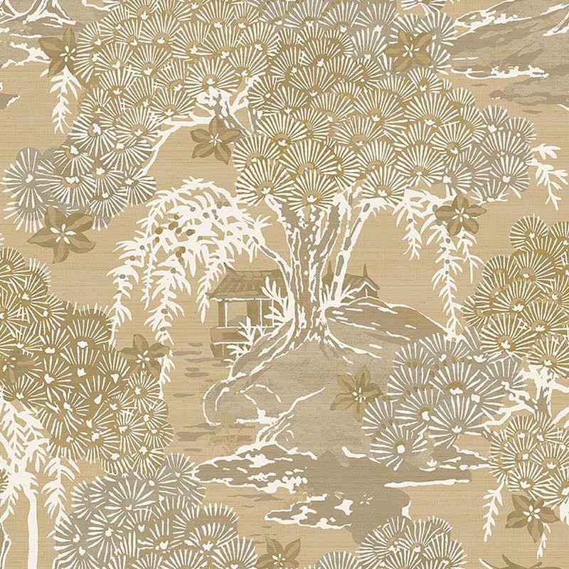 Revestimiento Textil Jannelli & Volpi Scalamandré Sea of Trees 26034