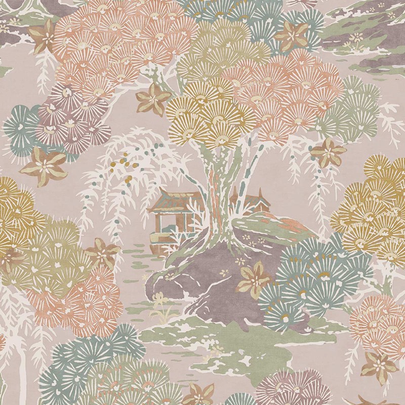 Papel Pintado Jannelli & Volpi Scalamandré Sea of Trees 26032