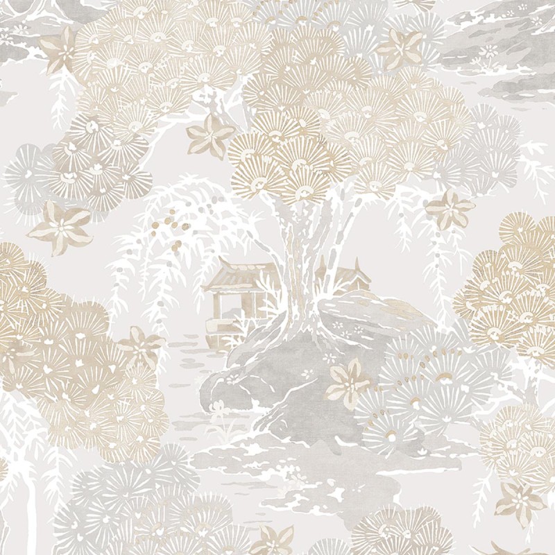 Papel Pintado Jannelli & Volpi Scalamandré Sea of Trees 26031