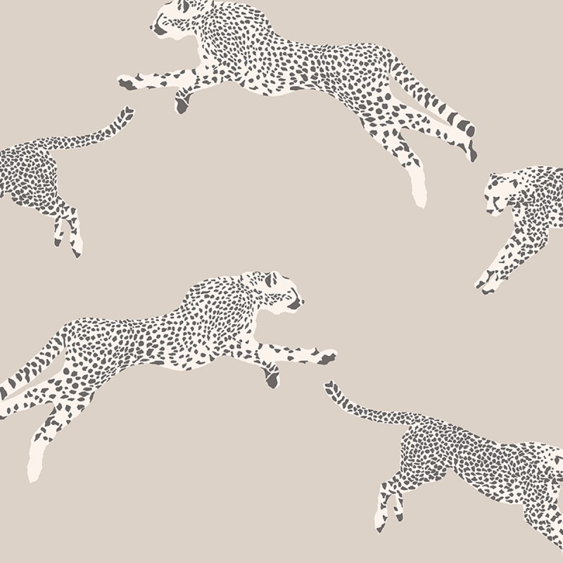 Papel Pintado Jannelli & Volpi Scalamandré Leaping Cheetah 26022