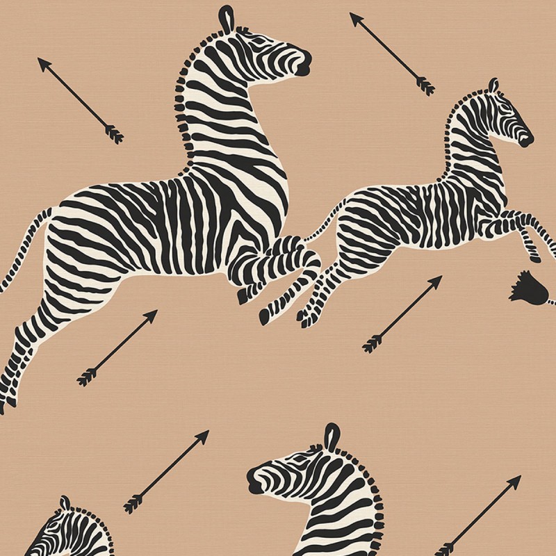 Revestimiento Natural Jannelli & Volpi Scalamandré Zebras 26007