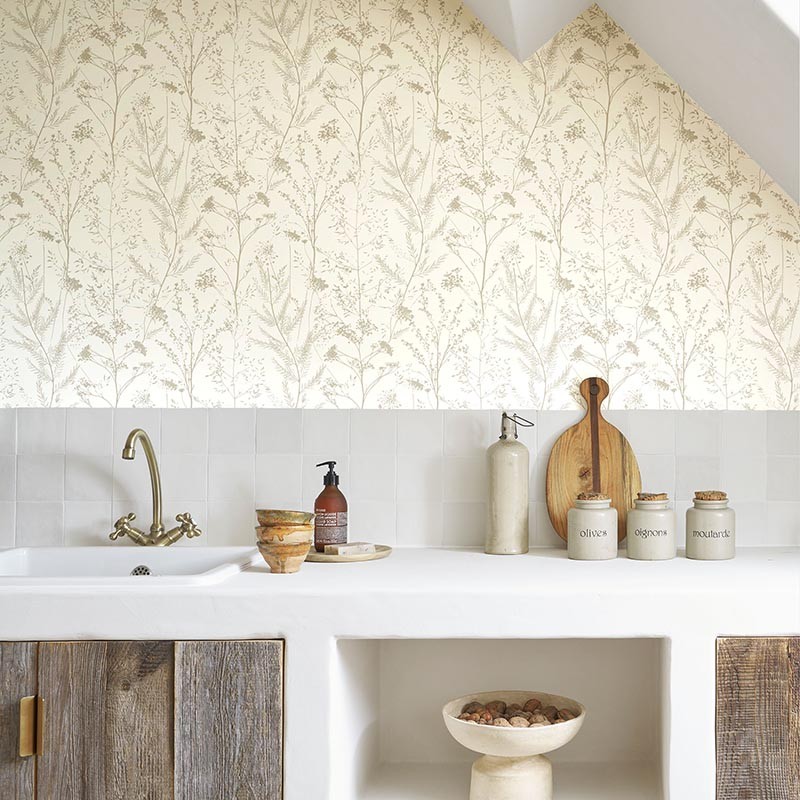 Papel pintado Casadeco Sentier Des Dunes Prairie SENT200951126