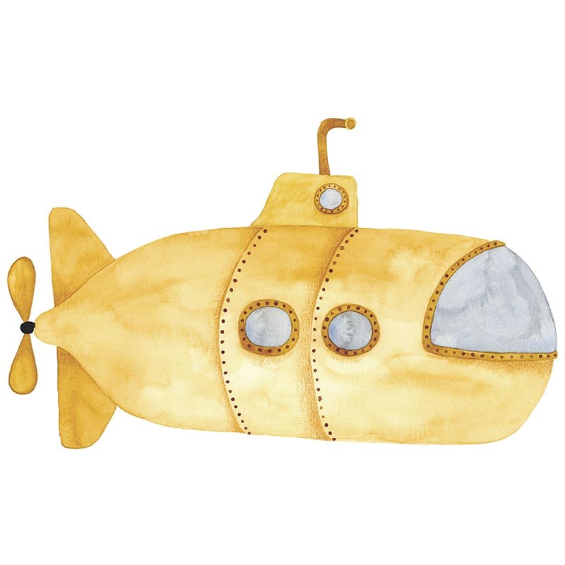 Panel Casadeco Once Upon a Time 2 Yellow Submarine OUTD200992323