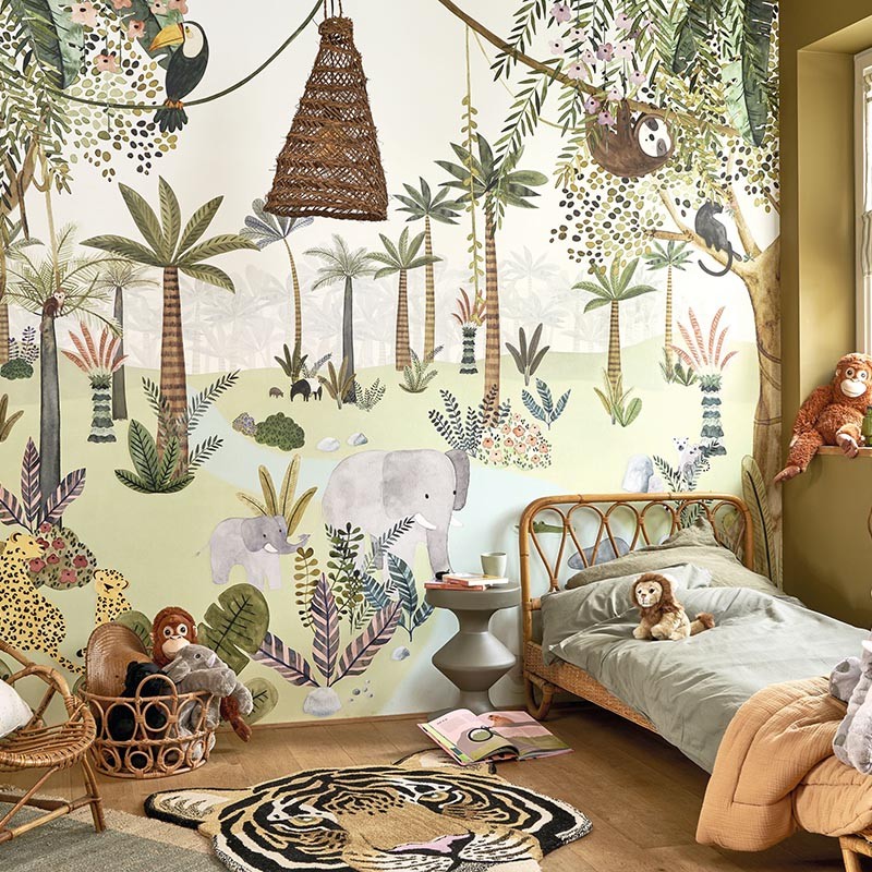 Mural Casadeco Once Upon a Time 2 In The Heart Of The Jungle OUTD200697507