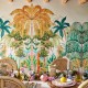 Mural decorativo Clarke & Clarke Breeganjane Mombasa Tropical W0187-01