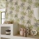 Papel pintado Clarke & Clarke Breeganjane Palmyra Palm W0189-04