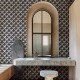 Papel pintado Coordonne Pompei Pavimentum Sapphire B00636_N
