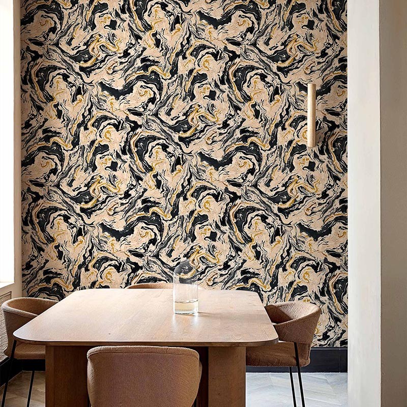 Papel pintado Coordonne Pompei Marmorea Coal B00618_V