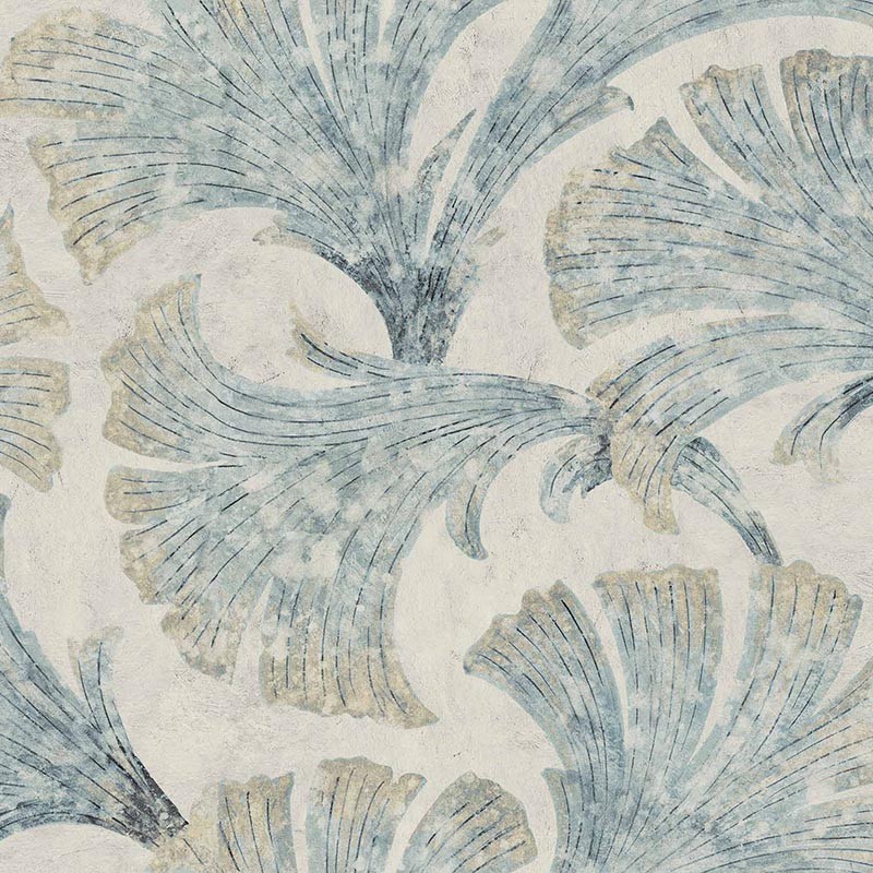 Papel pintado Coordonne Pompei Papyrus Aqua B00607_V