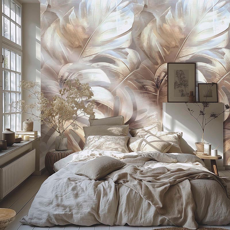 Mural Living Walls Metropolitan Stories Hot Spots Botanical Elegance 79016-1