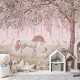 Mural infantil FDC Kikki Belle & Oliver Robins Unicorn Forest BR 4102 M