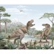 Mural infantil FDC Kikki Belle & Oliver Robins Terrific T-Rex BR 4096 M