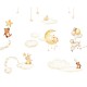 Mural infantil FDC Kikki Belle & Oliver Robins Sweet Dreams BR 4095 M