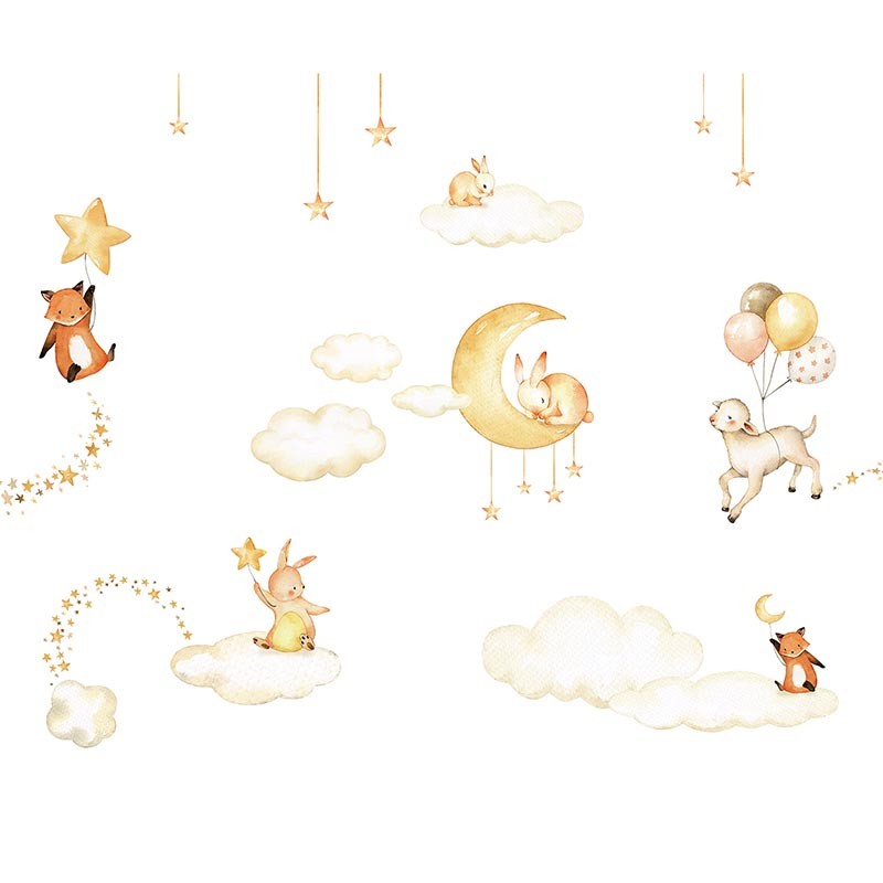 Mural infantil FDC Kikki Belle & Oliver Robins Sweet Dreams BR 4095 M