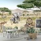 Mural infantil FDC Kikki Belle & Oliver Robins Savannah Secrets BR 4083 M