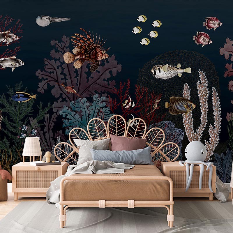 Mural infantil FDC Kikki Belle & Oliver Robins Roaring Reef BR 4079 M
