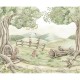 Mural infantil FDC Kikki Belle & Oliver Robins Mouse Family BR 4072 M