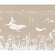 Mural infantil FDC Kikki Belle & Oliver Robins Monochrome Sea BR 4069 M
