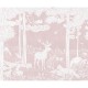 Mural infantil FDC Kikki Belle & Oliver Robins Monochrome Forest BR 4063 M