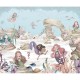 Mural infantil FDC Kikki Belle & Oliver Robins Mermaid Miracles BR 4055 M