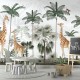 Mural infantil FDC Kikki Belle & Oliver Robins Gracious Giraffes BR 4044 M